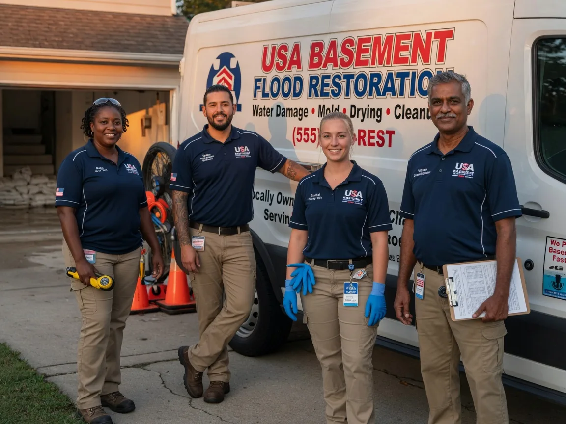 Basement Flood Cleanup company in Strabane, PA