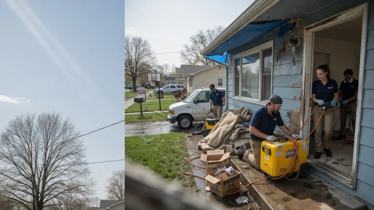 Basement Flood Cleanup in Strabane, PA near me